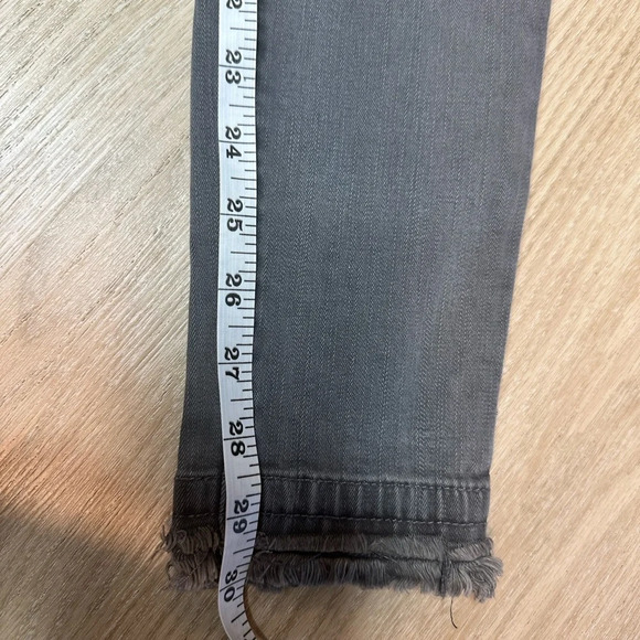 FRAME Le Skinny De Jeanne Grey Jeans - Picture 7 of 8